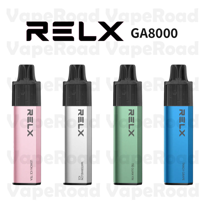 【RELX】悅刻 GA8000 經典老牌油廠 一次性 約8000口 質感輕量